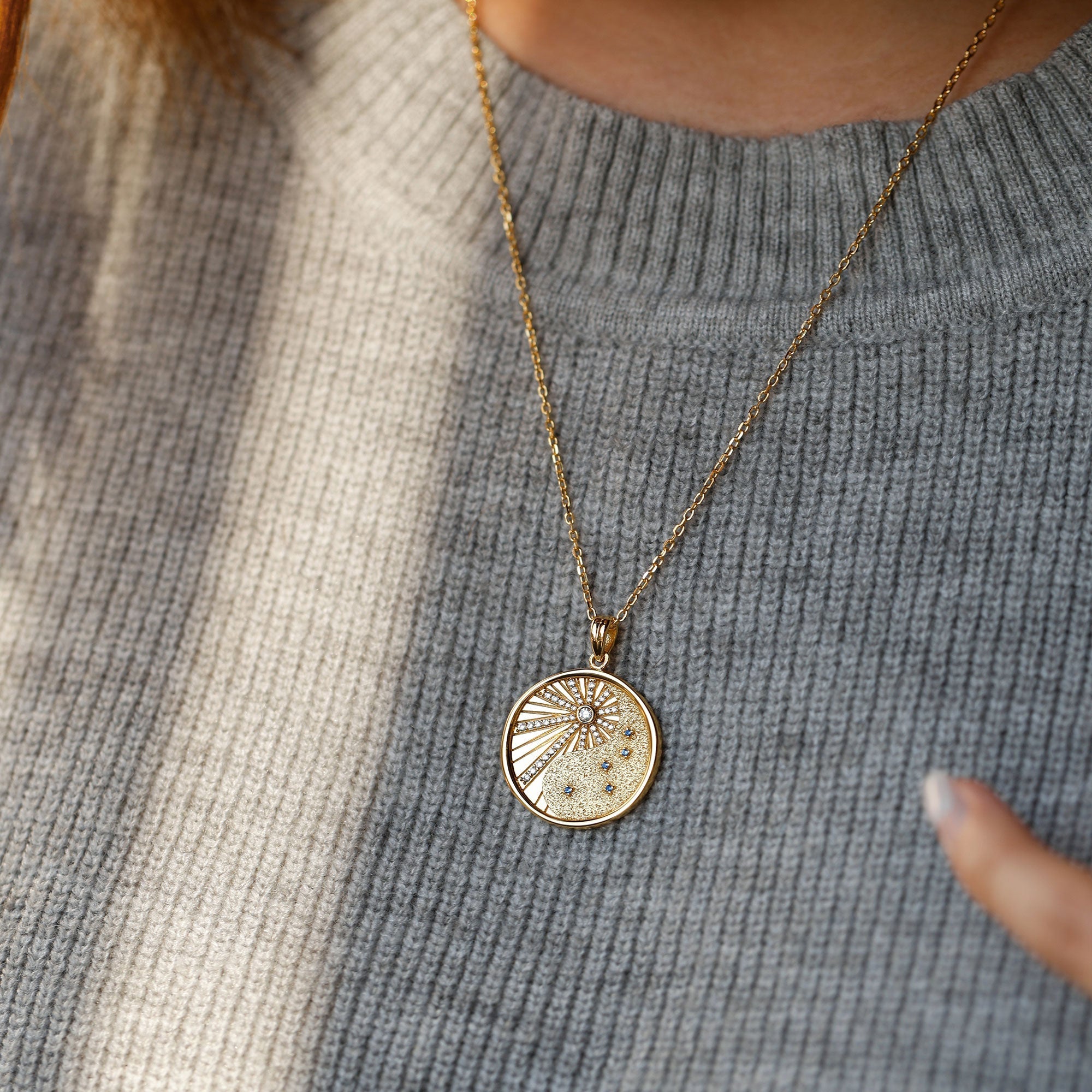 Promised Land Genesis Light Pendant Necklace