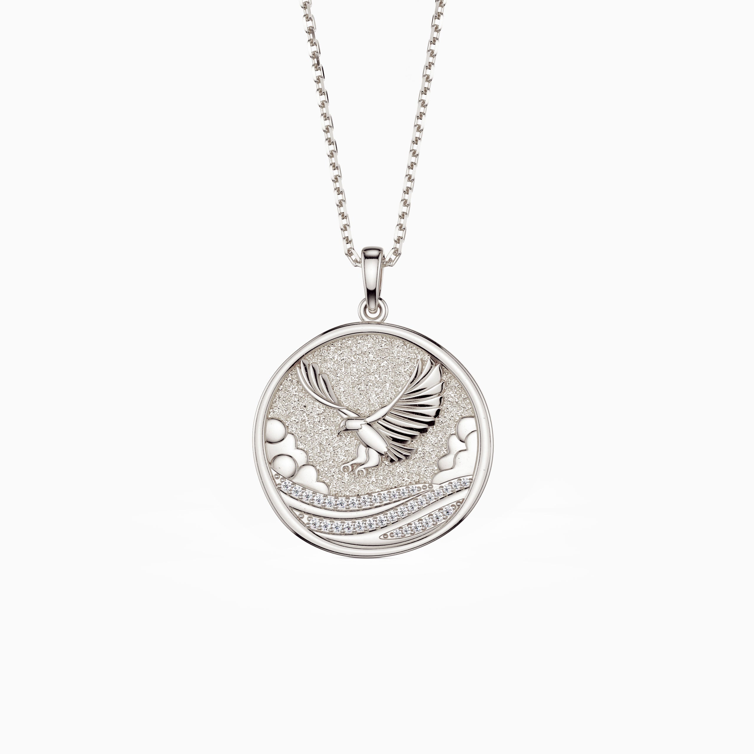 Promised Land Sky’s Ascension Eagle Pendant Necklace
