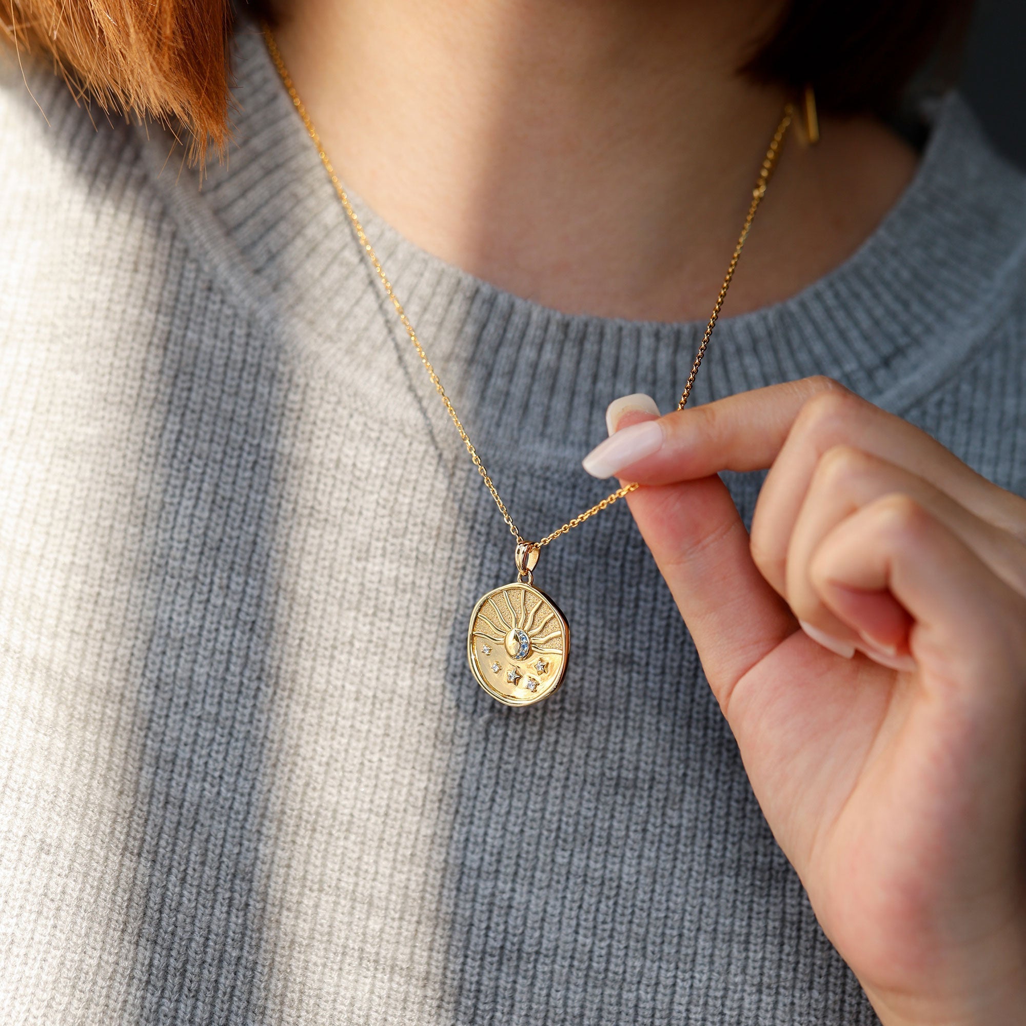 Promised Land Celestial Harmony Pendant Necklace