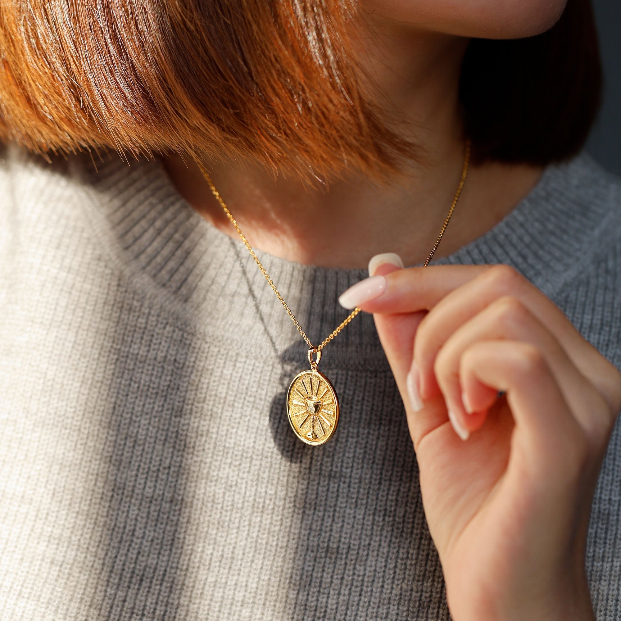 Promised Land Divine Completion Pendant Necklace