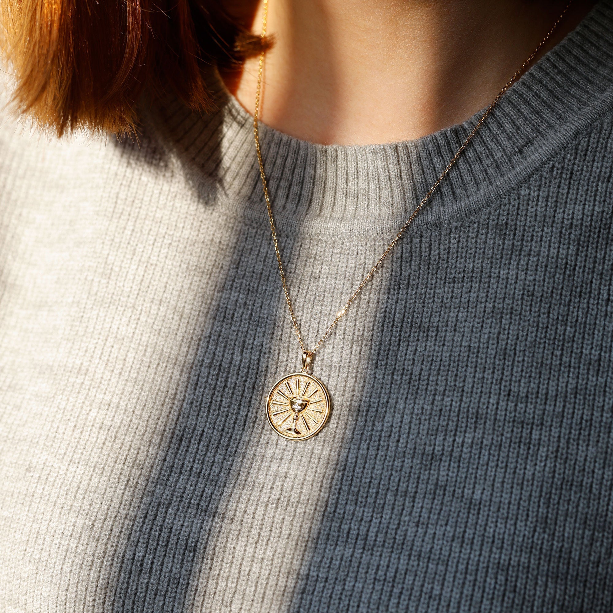 Promised Land Divine Completion Pendant Necklace