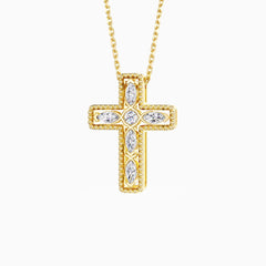 Versatile Ichthys Cross Pendant Necklace