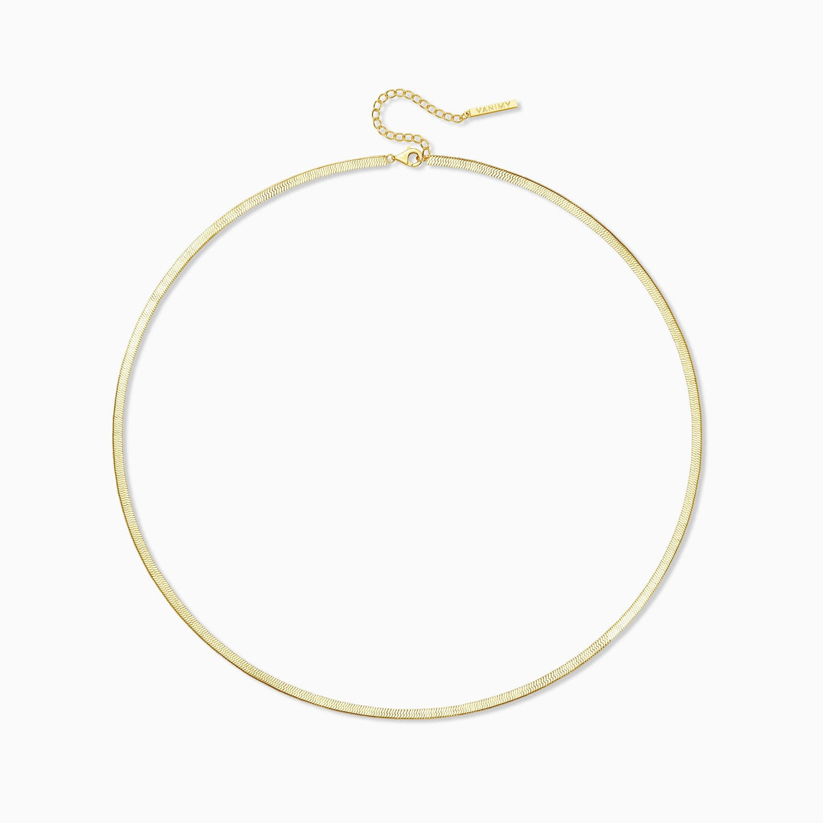 Flat Snake Chain Necklace