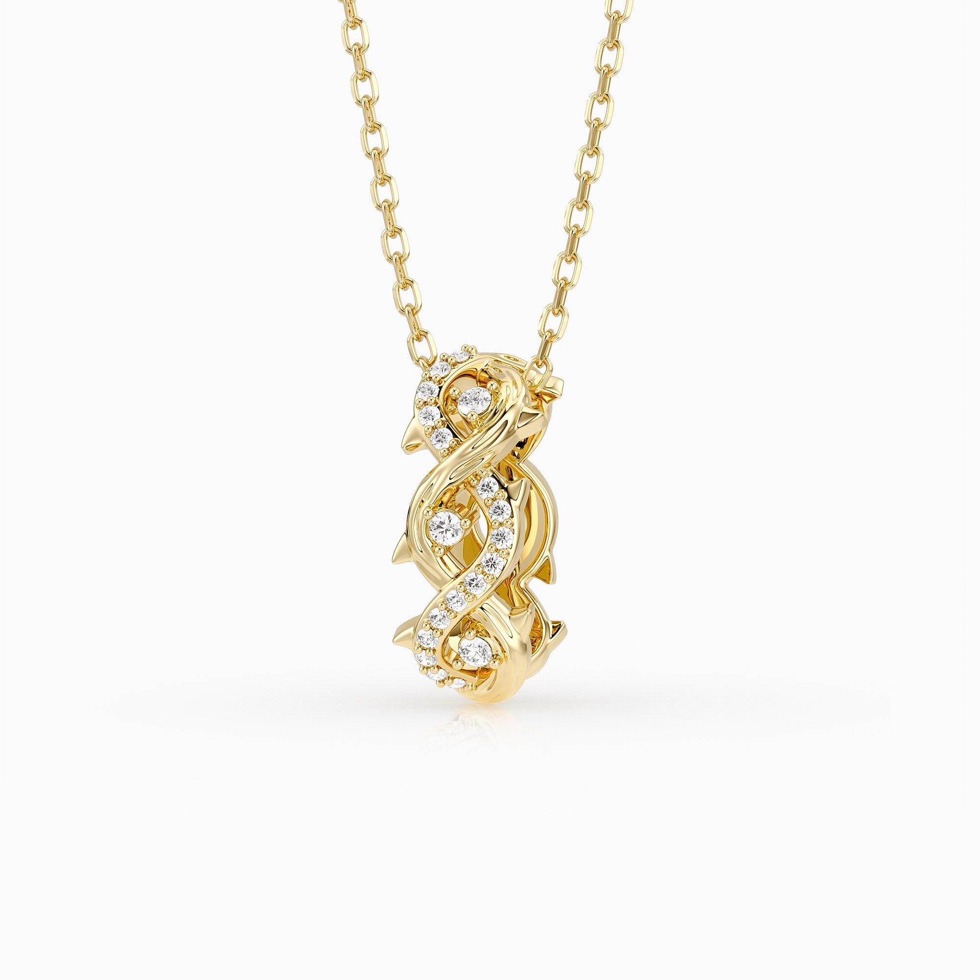 Thorns & Light Pendant Necklace