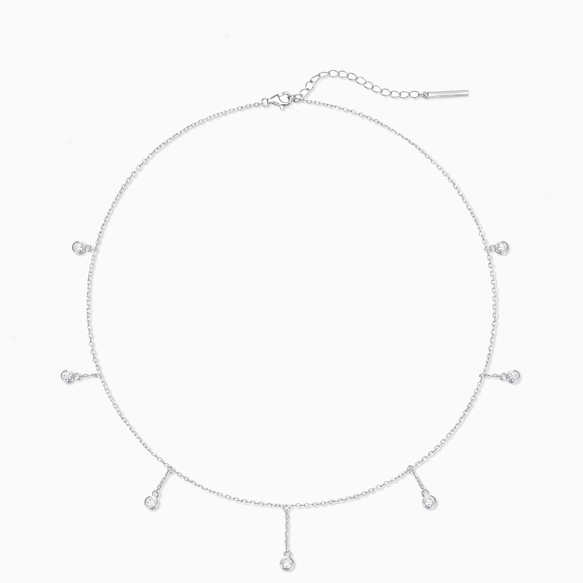 Raindrop Station Necklace