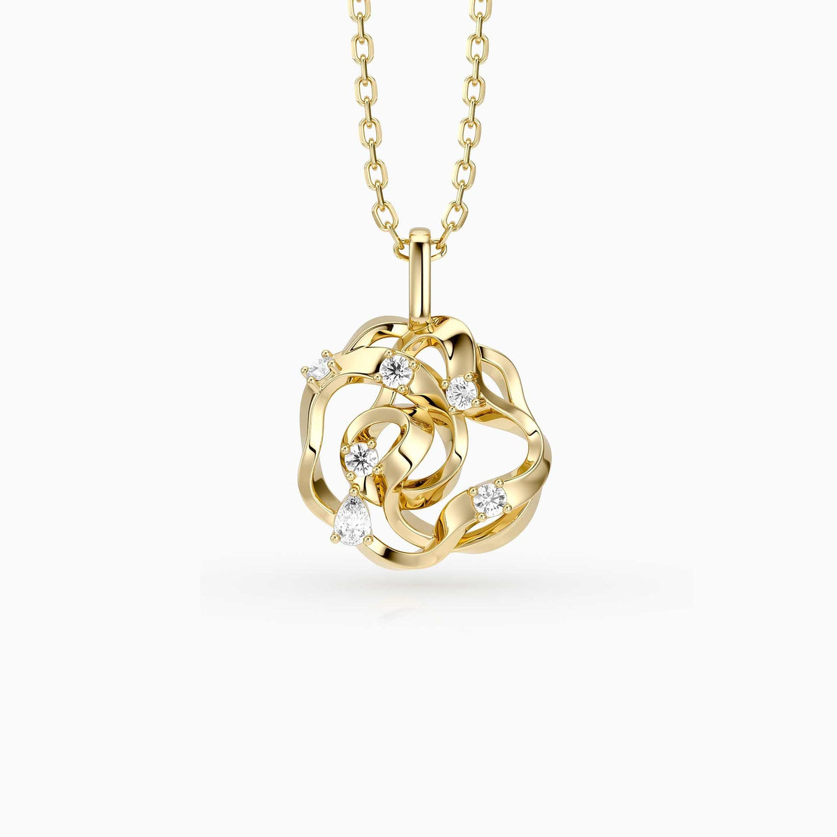 Camellia Compassion Necklace