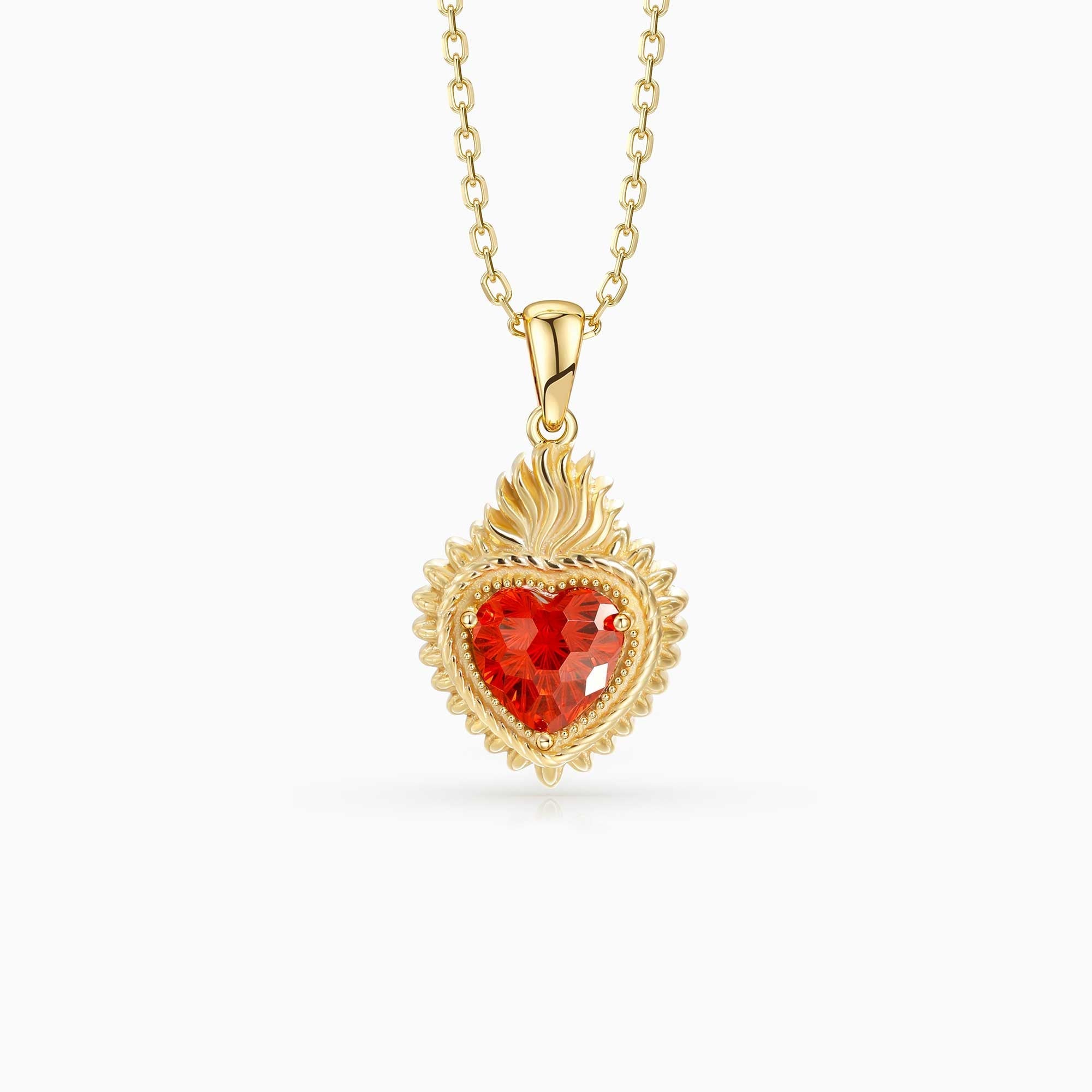 Nova Heart Necklace