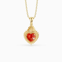 Nova Heart Necklace