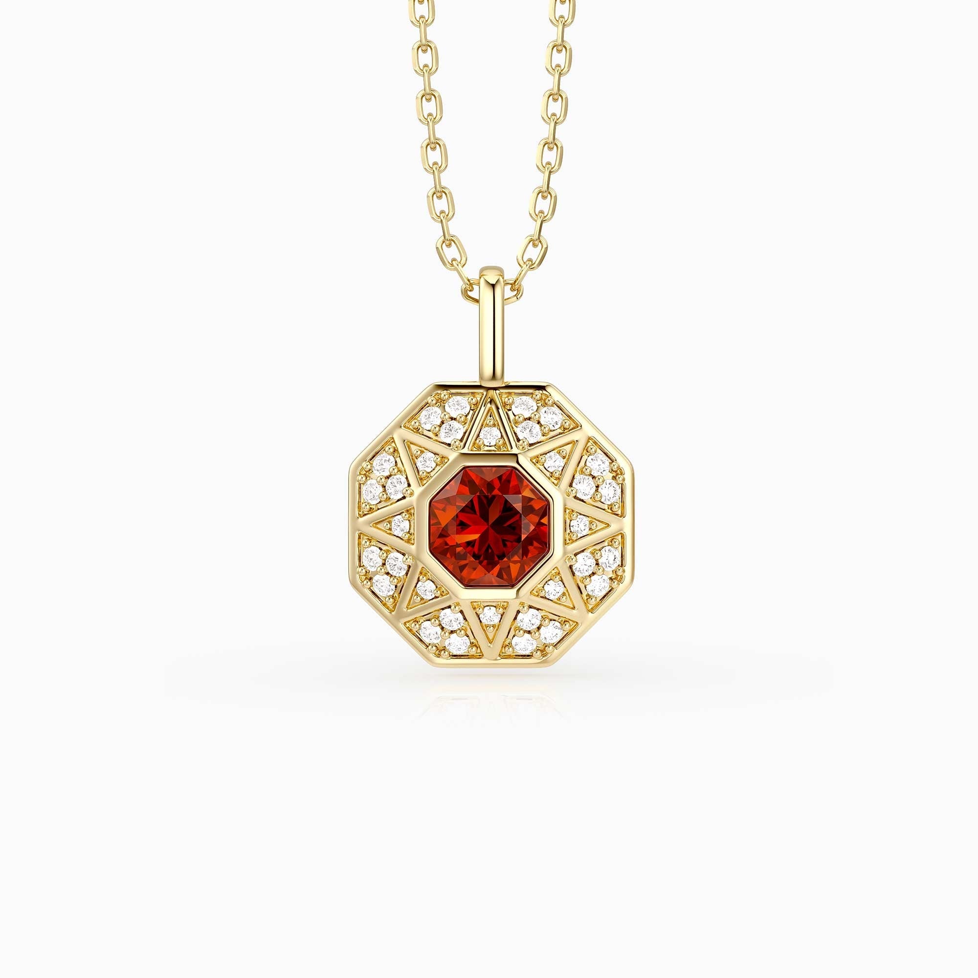Radiant Light of Truth Octagon Necklace