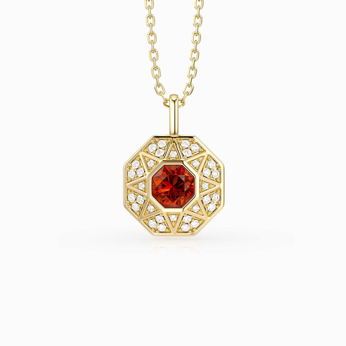 Radiant Light of Truth Octagon Necklace