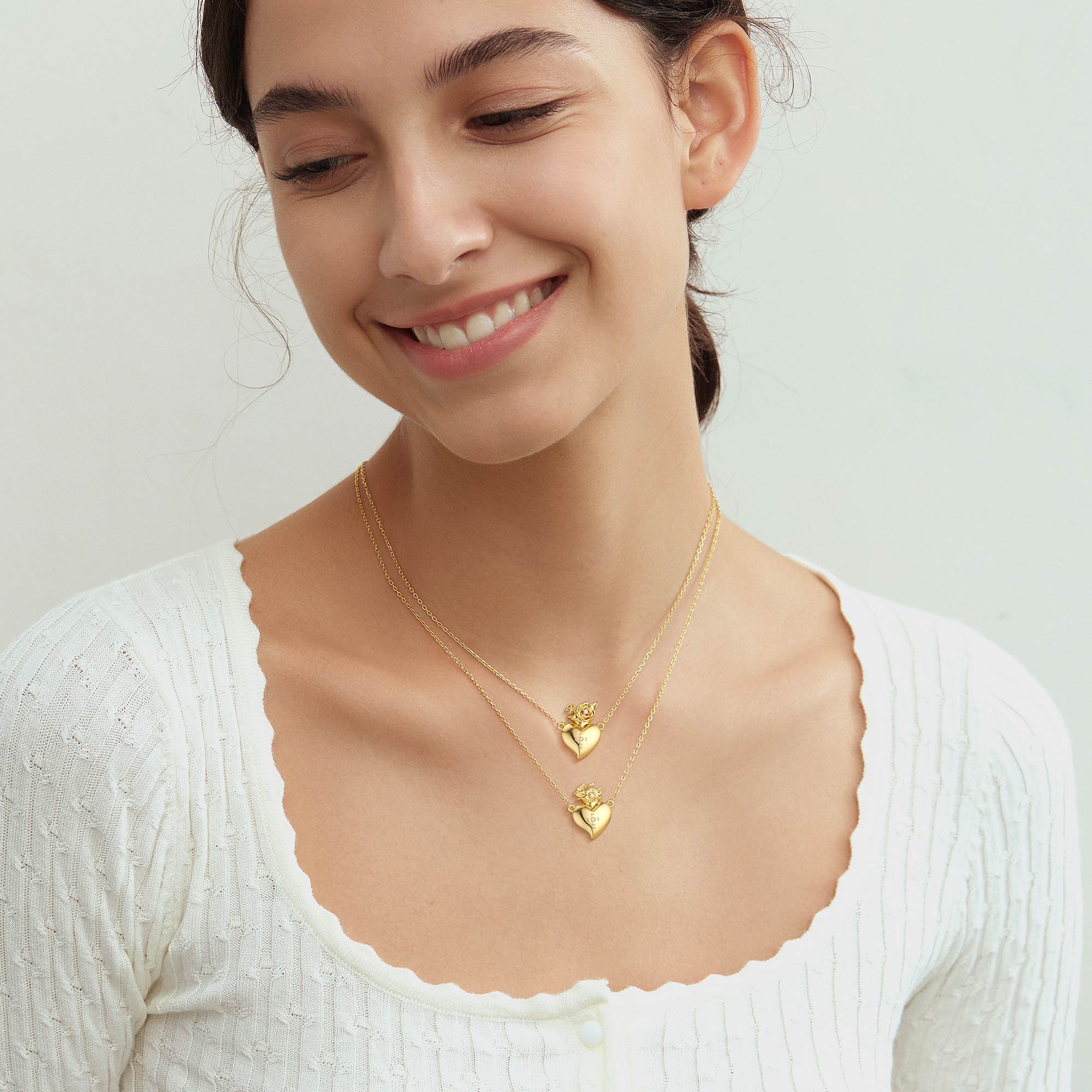 Born of Love Blooming Birth Flower Necklace