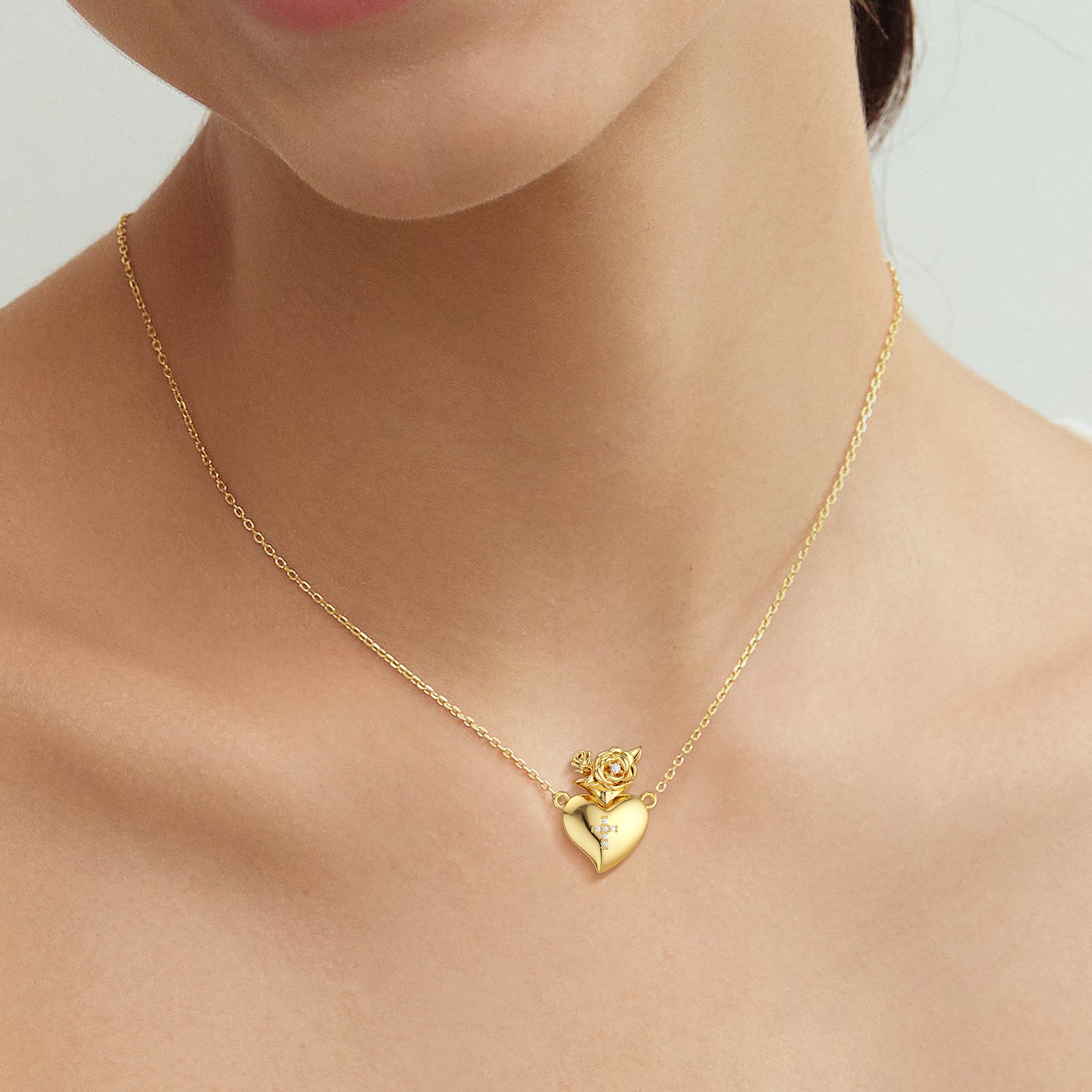 Born of Love Blooming Birth Flower Necklace