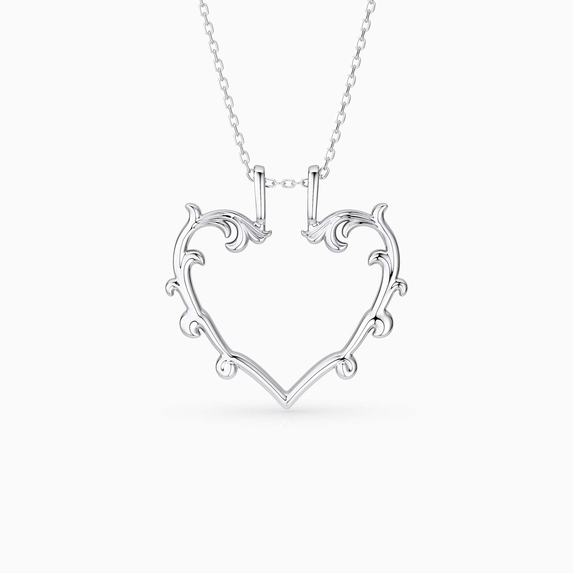 Sacred Bloom Heart of Love Necklace