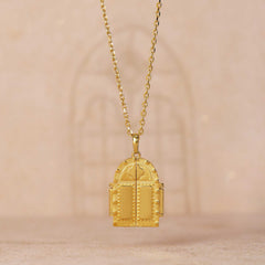 Sacred Door of Light Cross Necklace