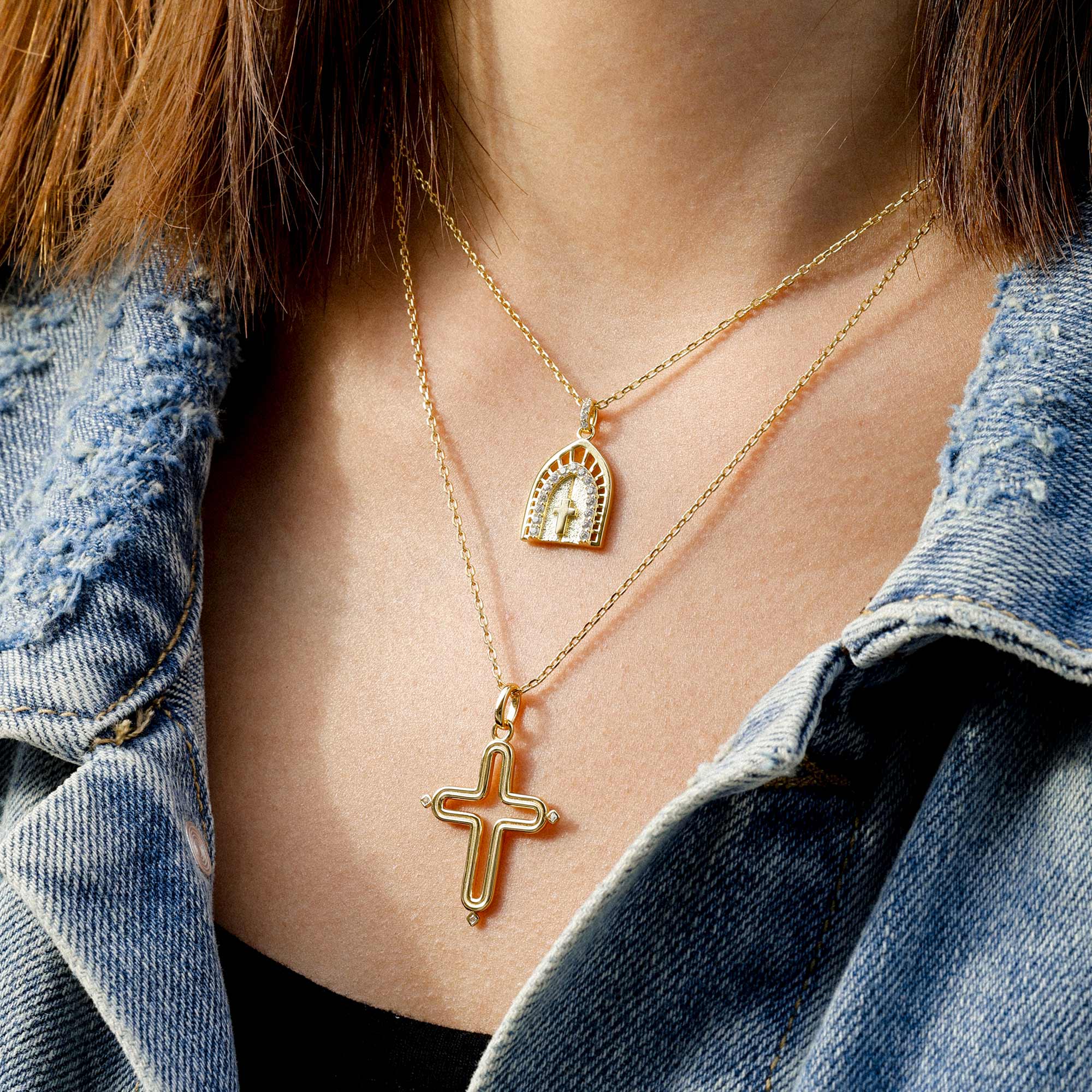 Holy Door Medallion Necklace