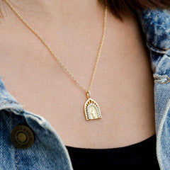 Holy Door Medallion Necklace