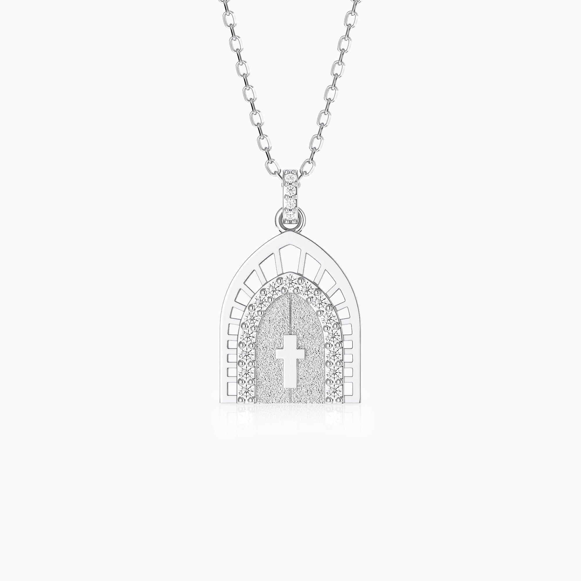 Holy Door Medallion Necklace