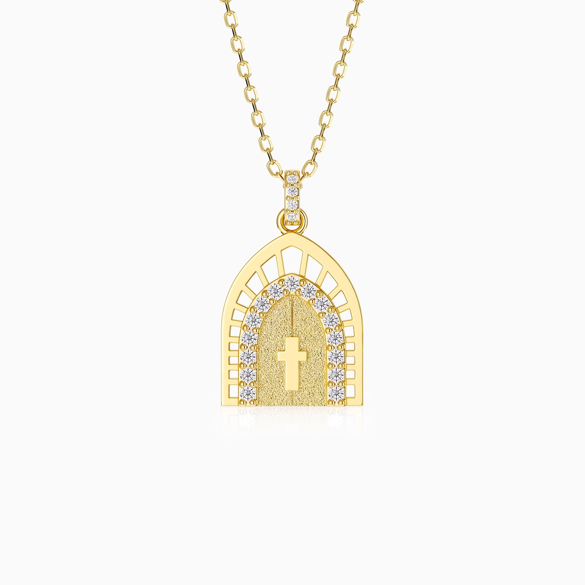 Holy Door Medallion Necklace