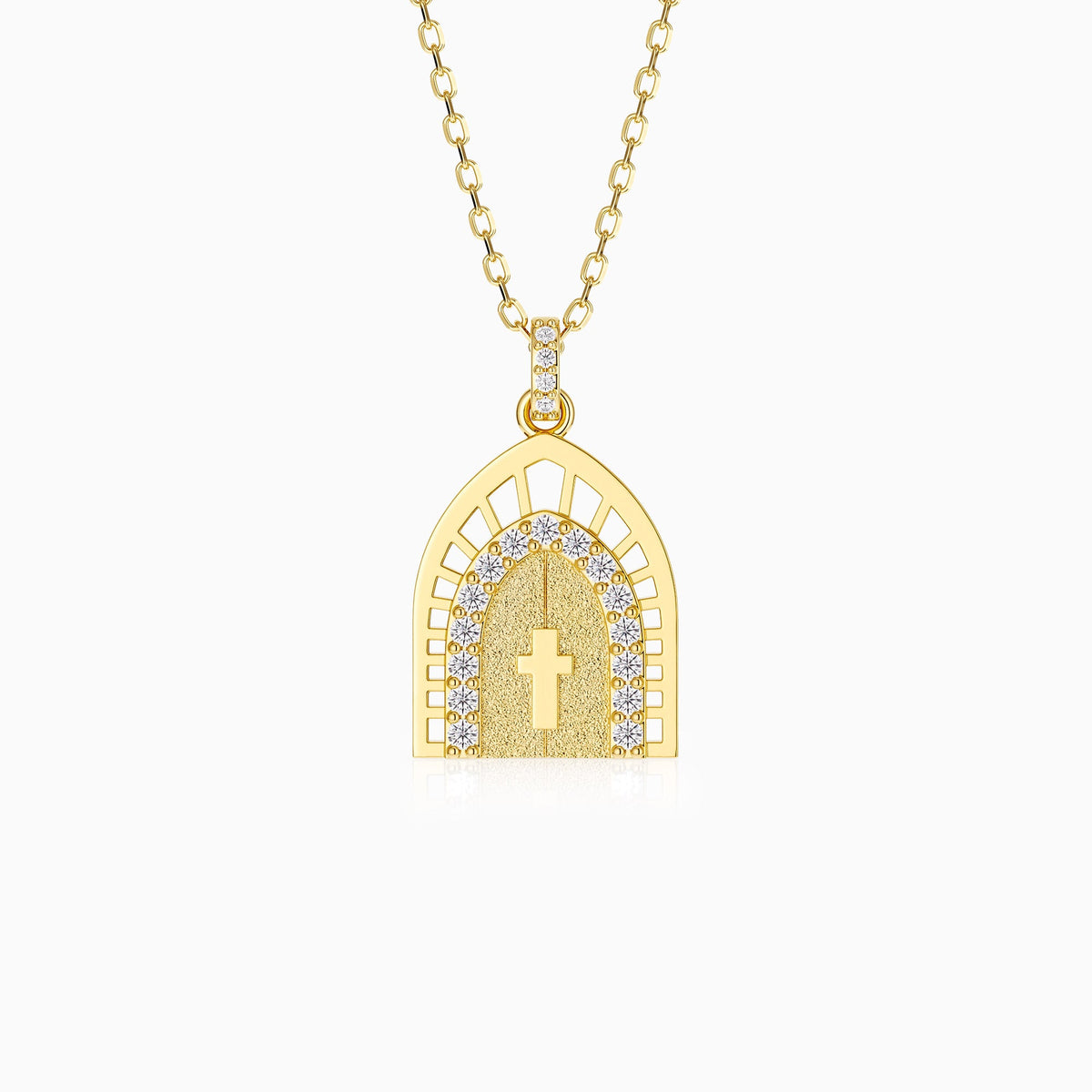 Holy Door Medallion Necklace