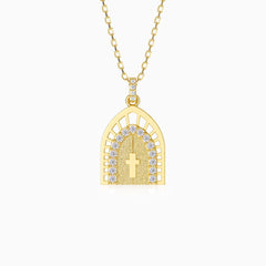 Holy Door Medallion Necklace