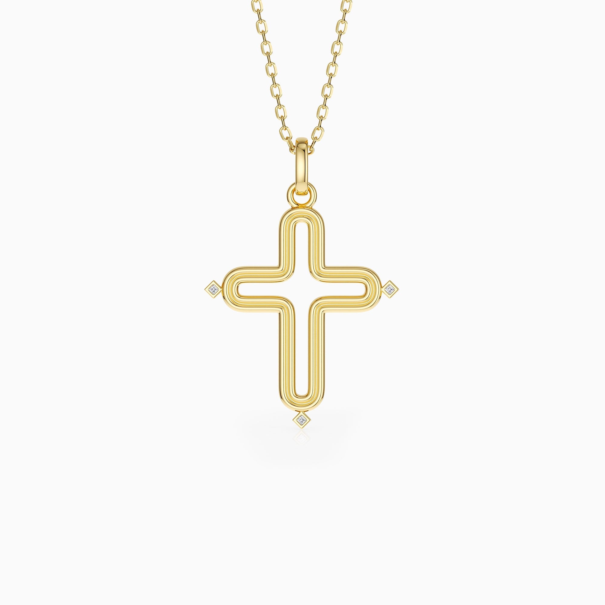 Sanctuary Cross Necklace
