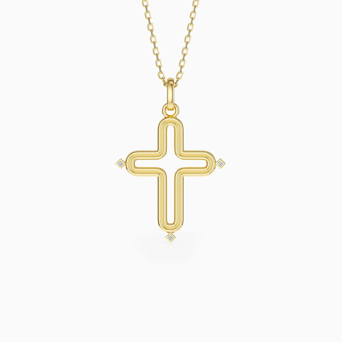 Sanctuary Cross Necklace