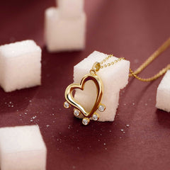 Aria Heart Pendant Necklace