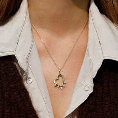 Aria Heart Pendant Necklace