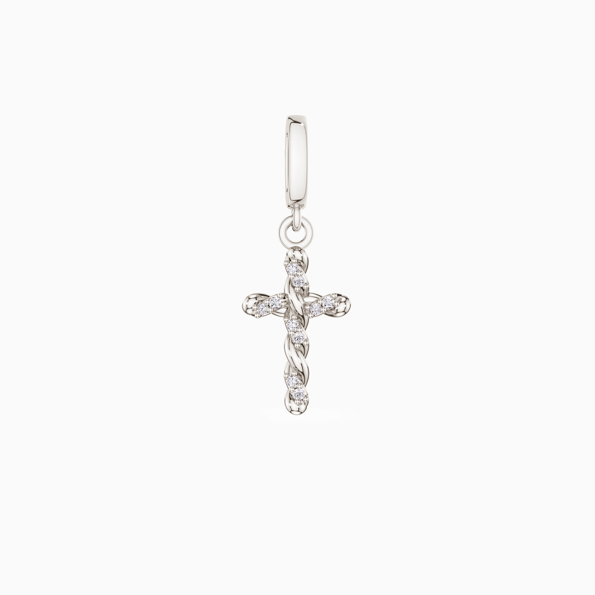 Knot Cross Charm Pendant