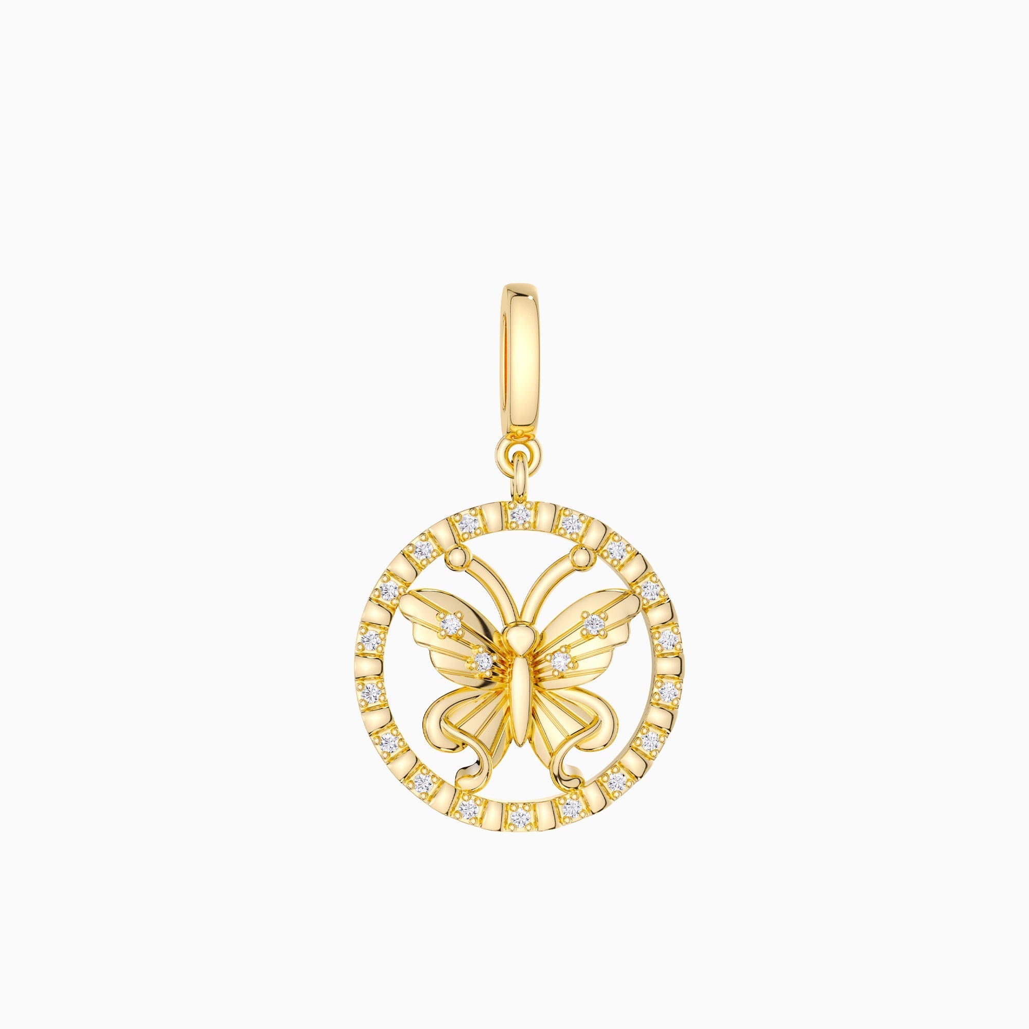 Butterfly Charm Pendant