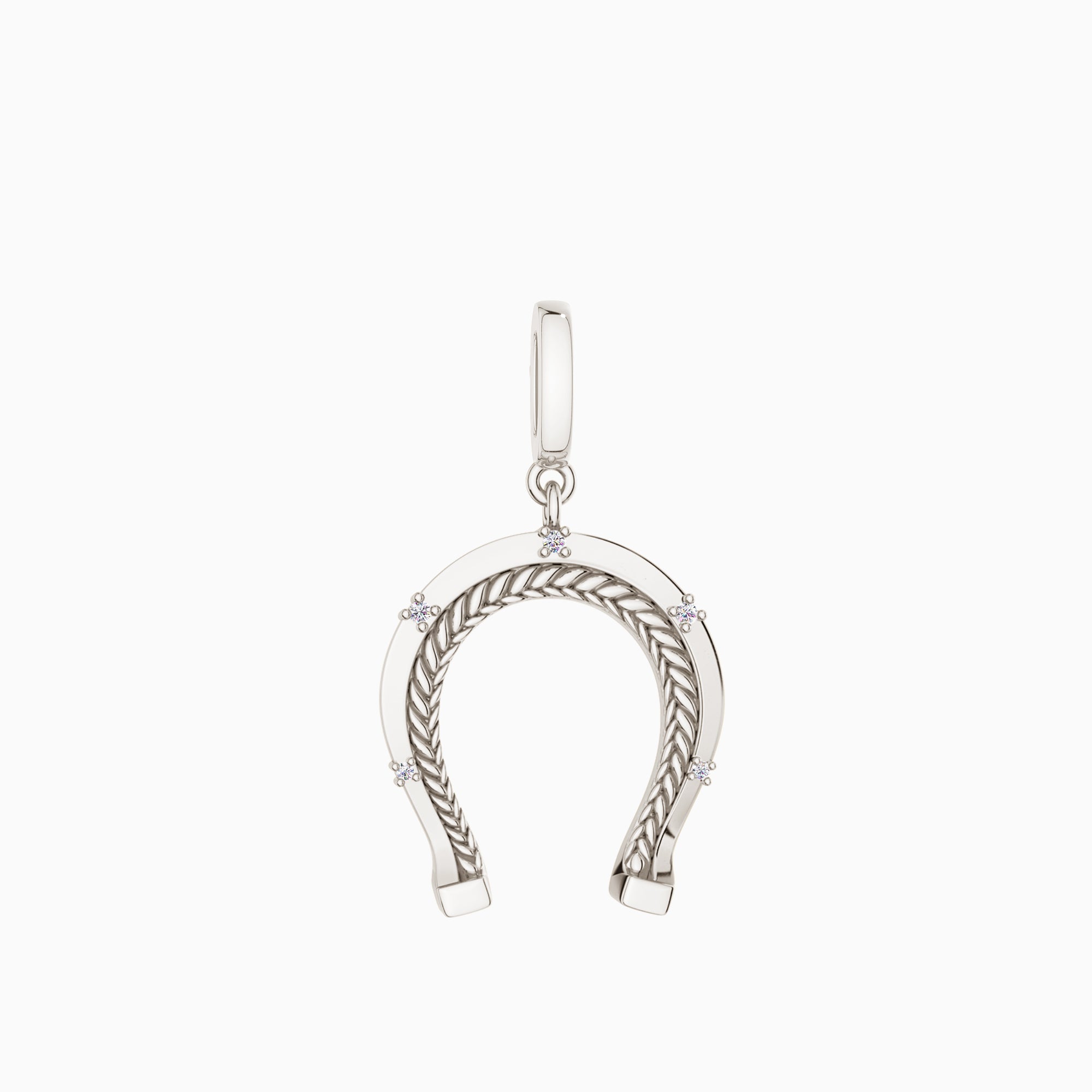 Horseshoe Charm Pendant