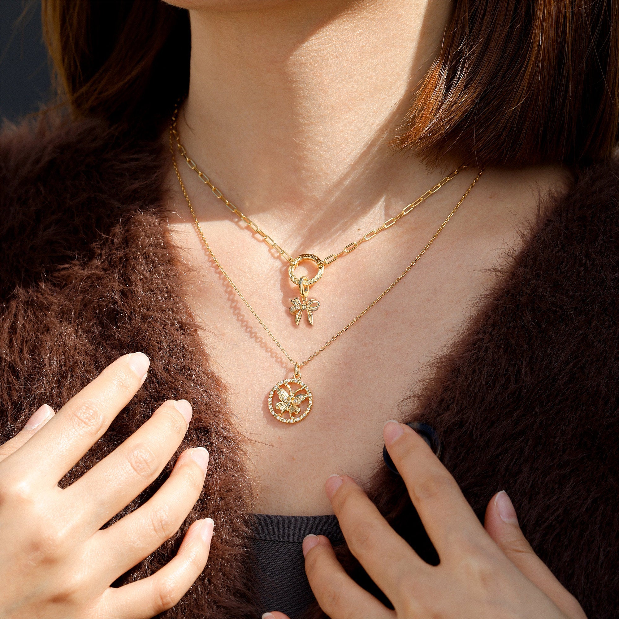 Bow Charm Pendant
