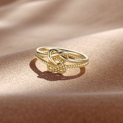 Double Knotted Ring