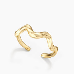 Highs and Lows Open Ring