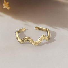 Highs and Lows Open Ring