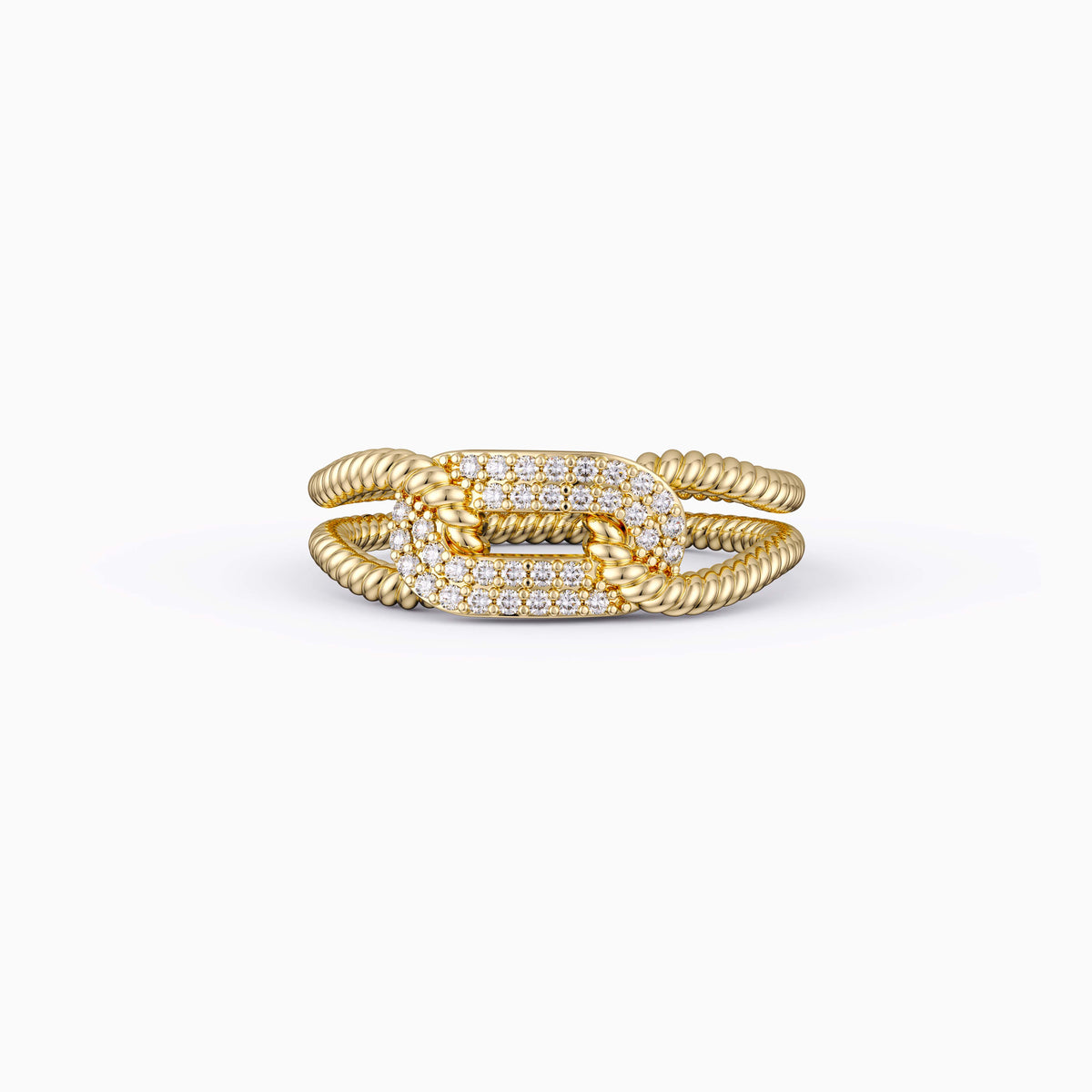 Interlocking Triple Ring