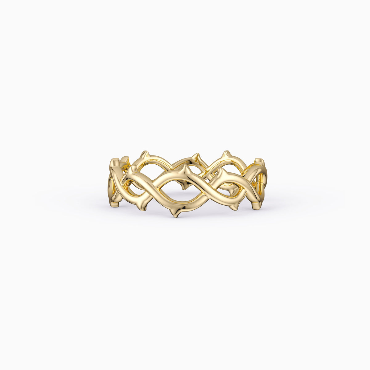 Gold Vermeil Crown of Thorns Ring