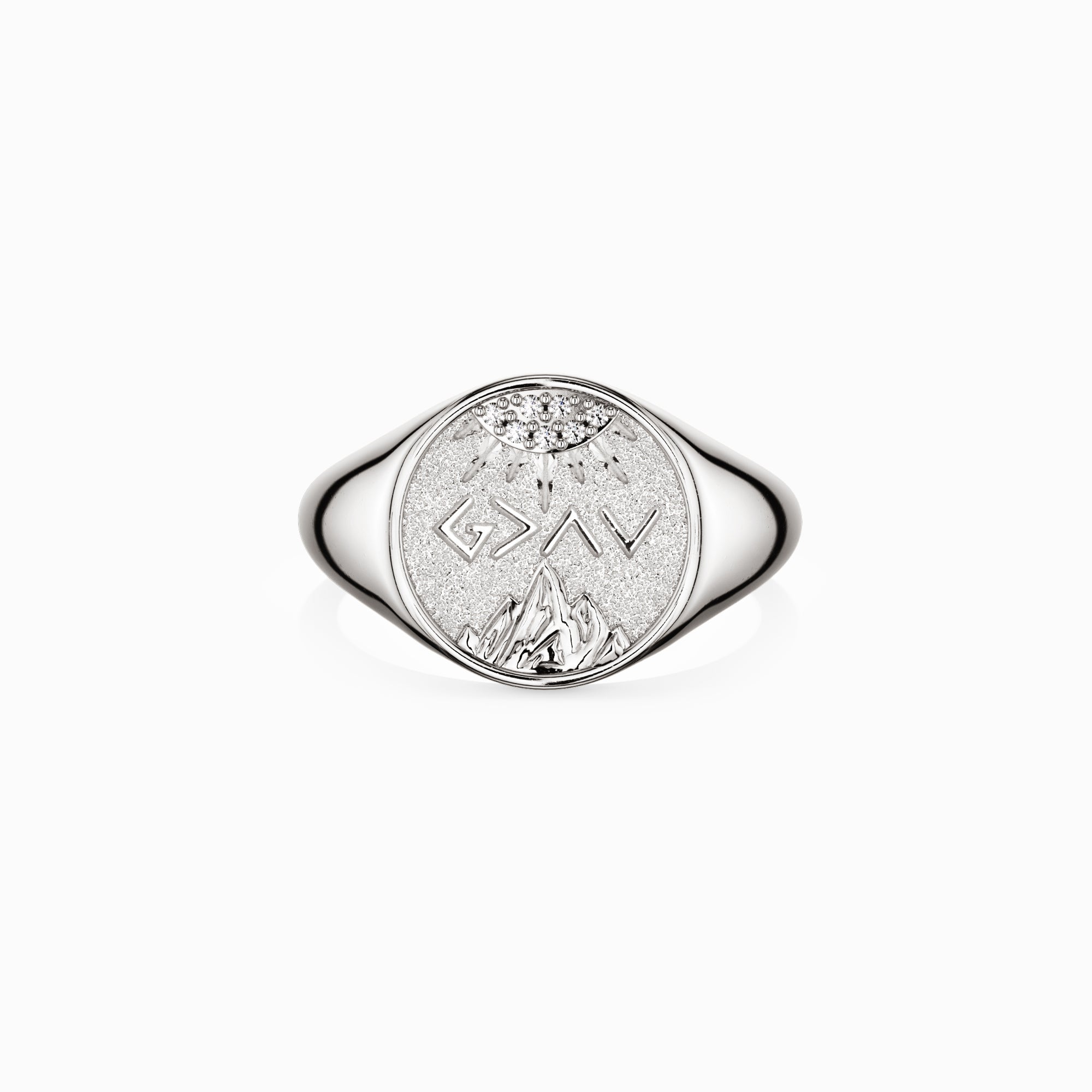 Highs And Lows Signet Ring