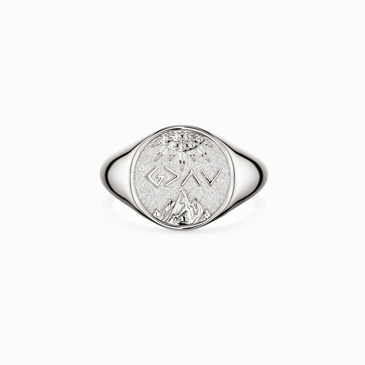 Highs And Lows Signet Ring