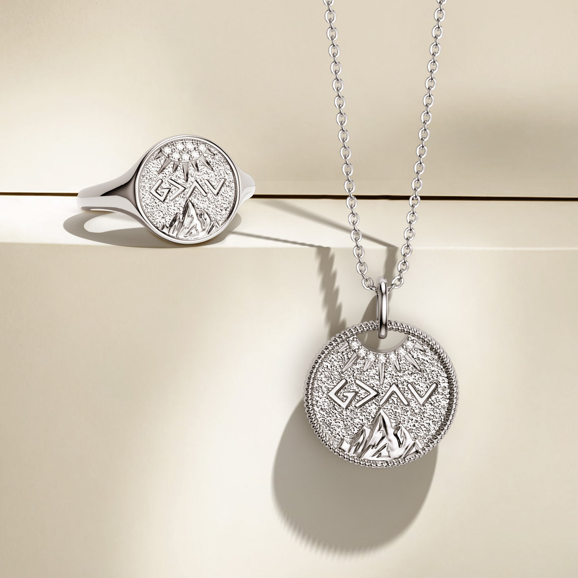 Highs And Lows Signet Ring