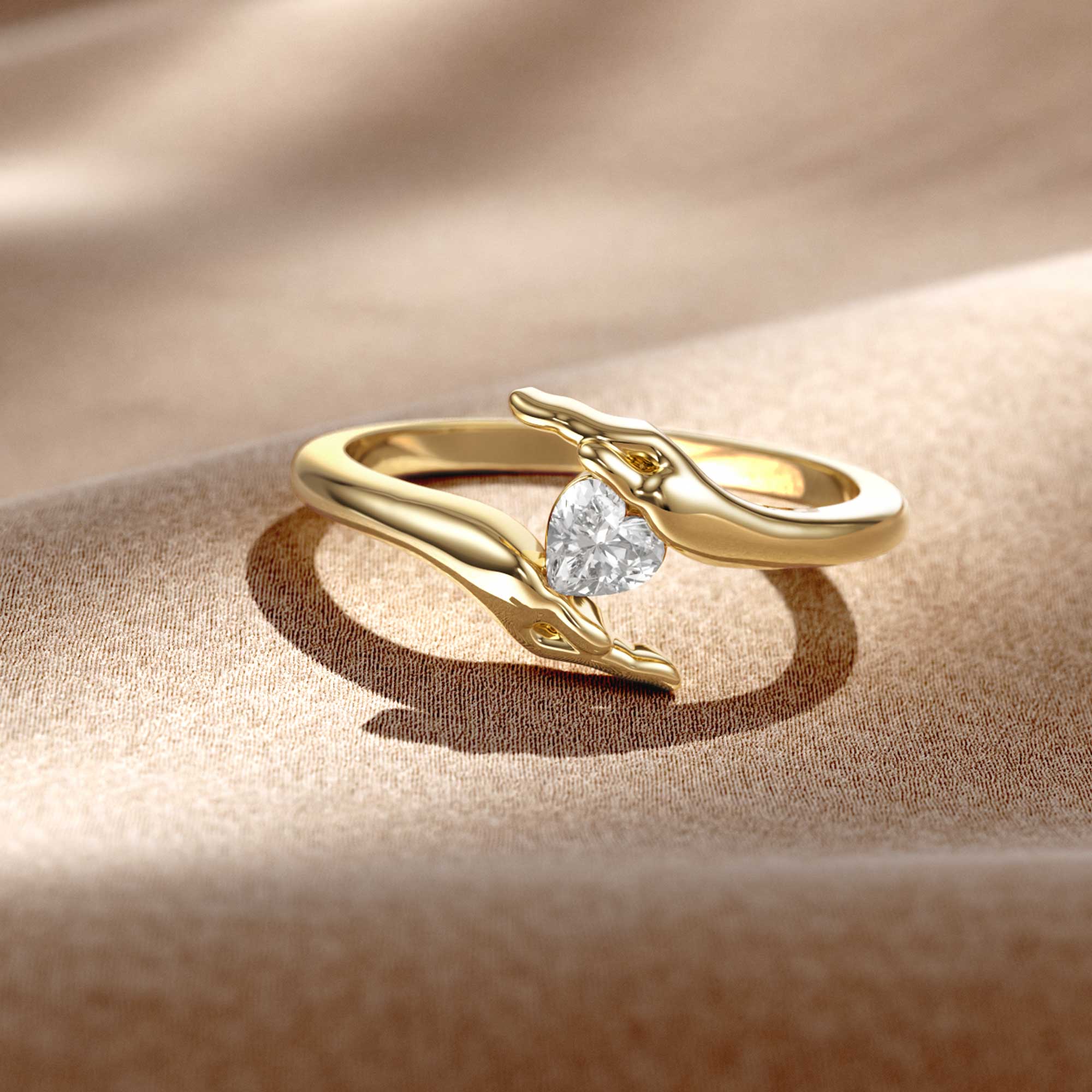 Heartbound Unity Statement Ring