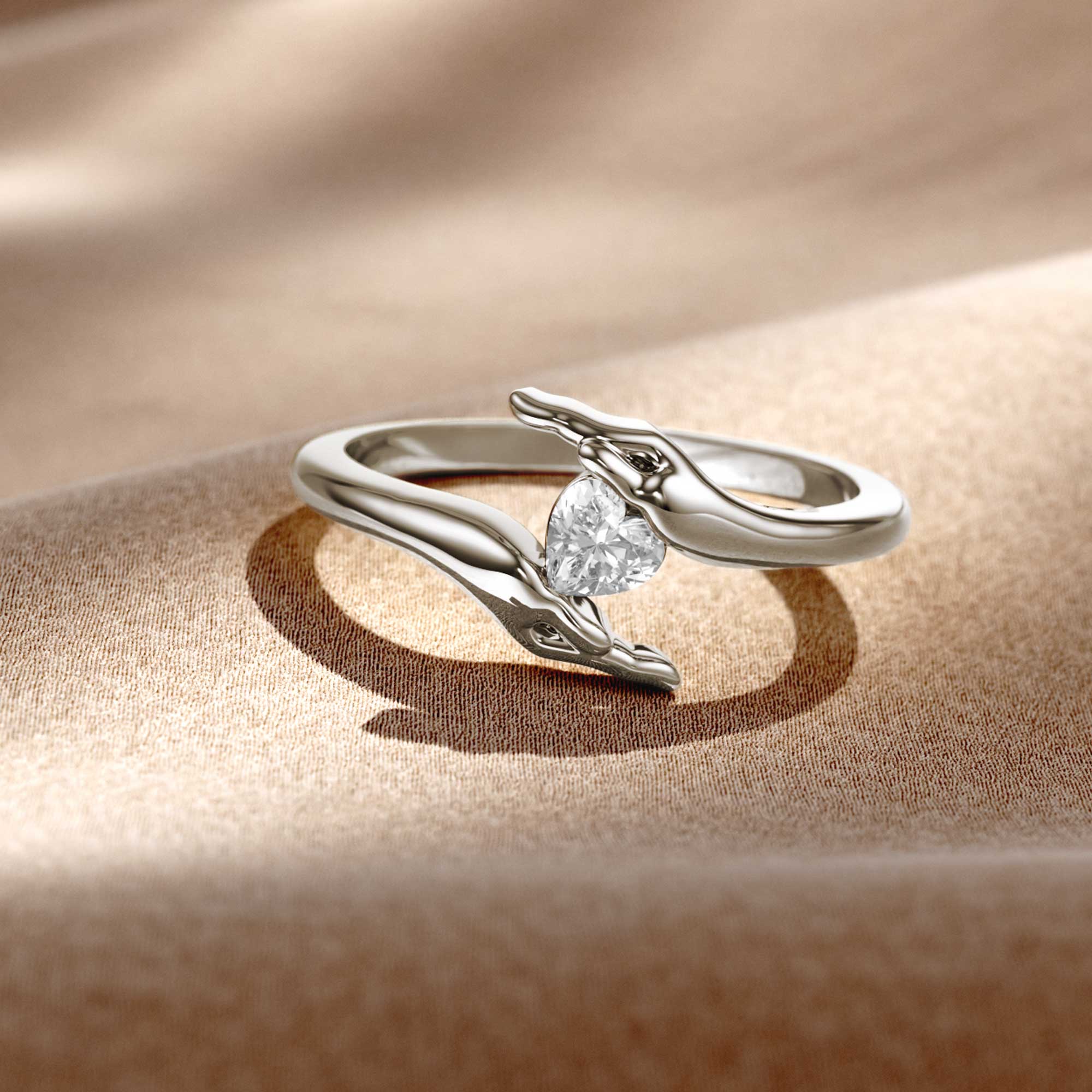 Heartbound Unity Statement Ring