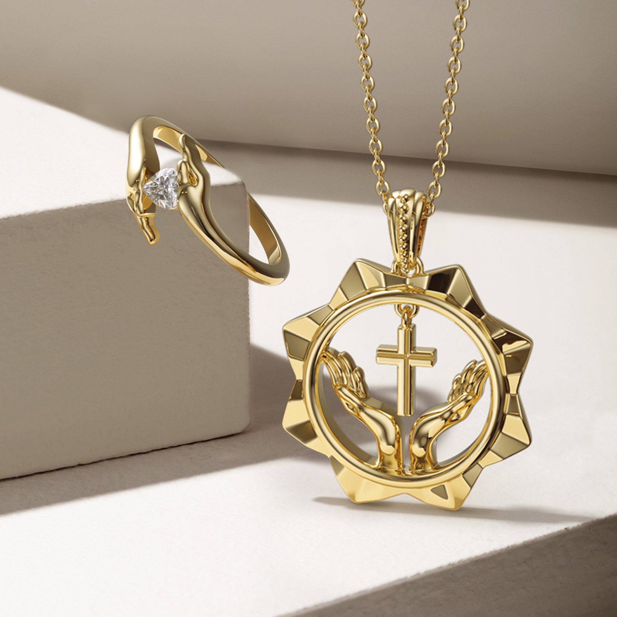 Heartbound Unity Statement Ring