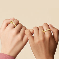 Personalized Eternal Love Cross Promise Ring