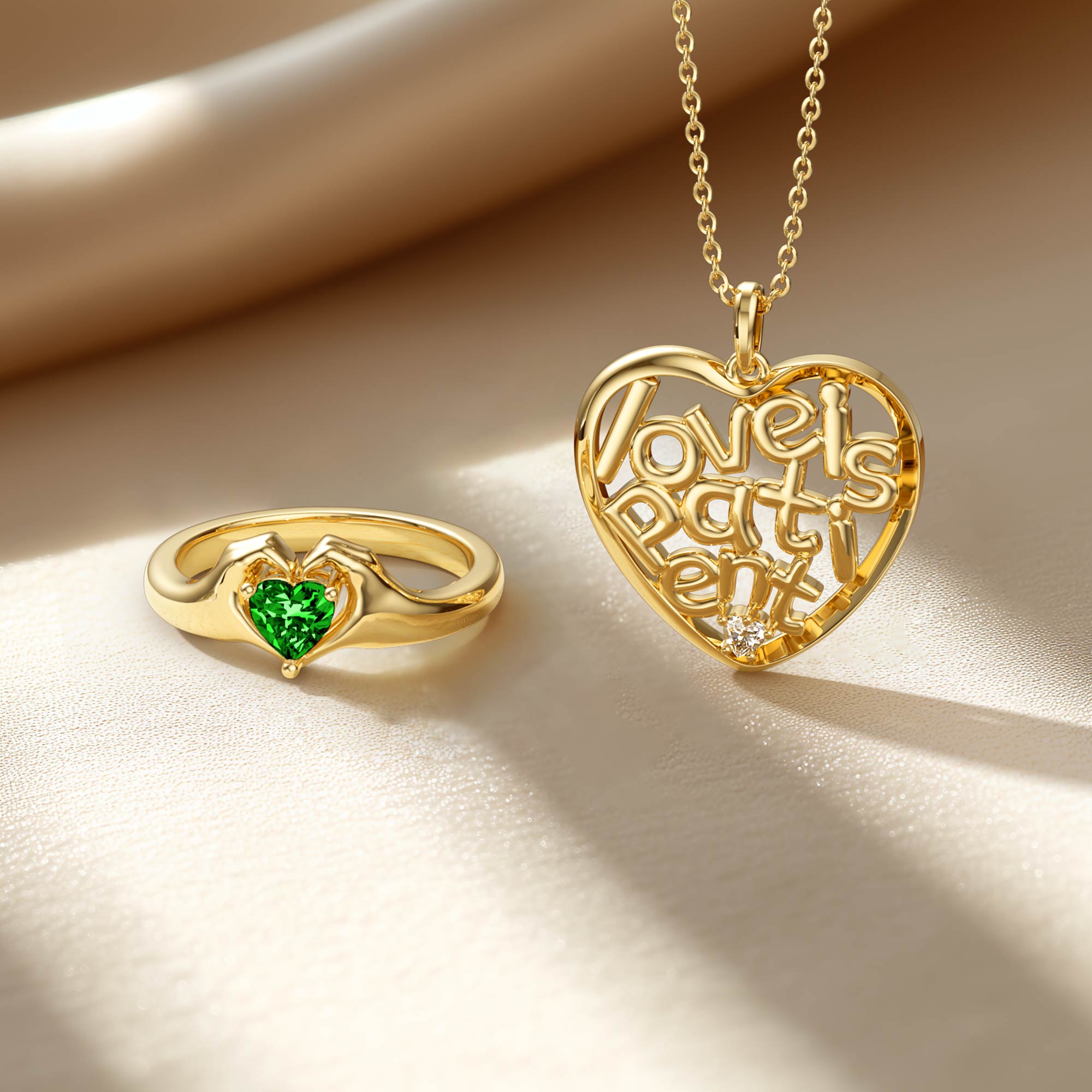 Embrace of Affection Love Statement Ring