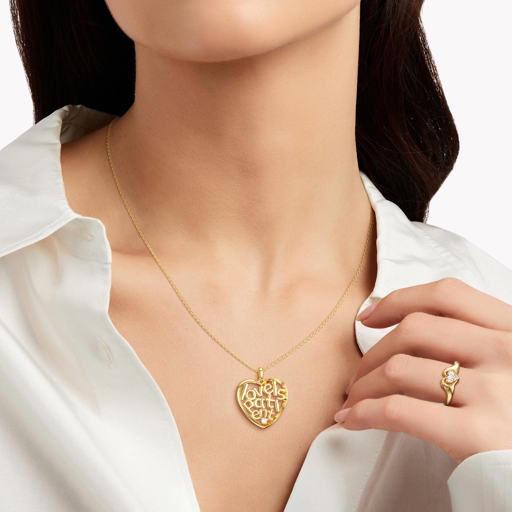 Embrace of Affection Love Statement Ring