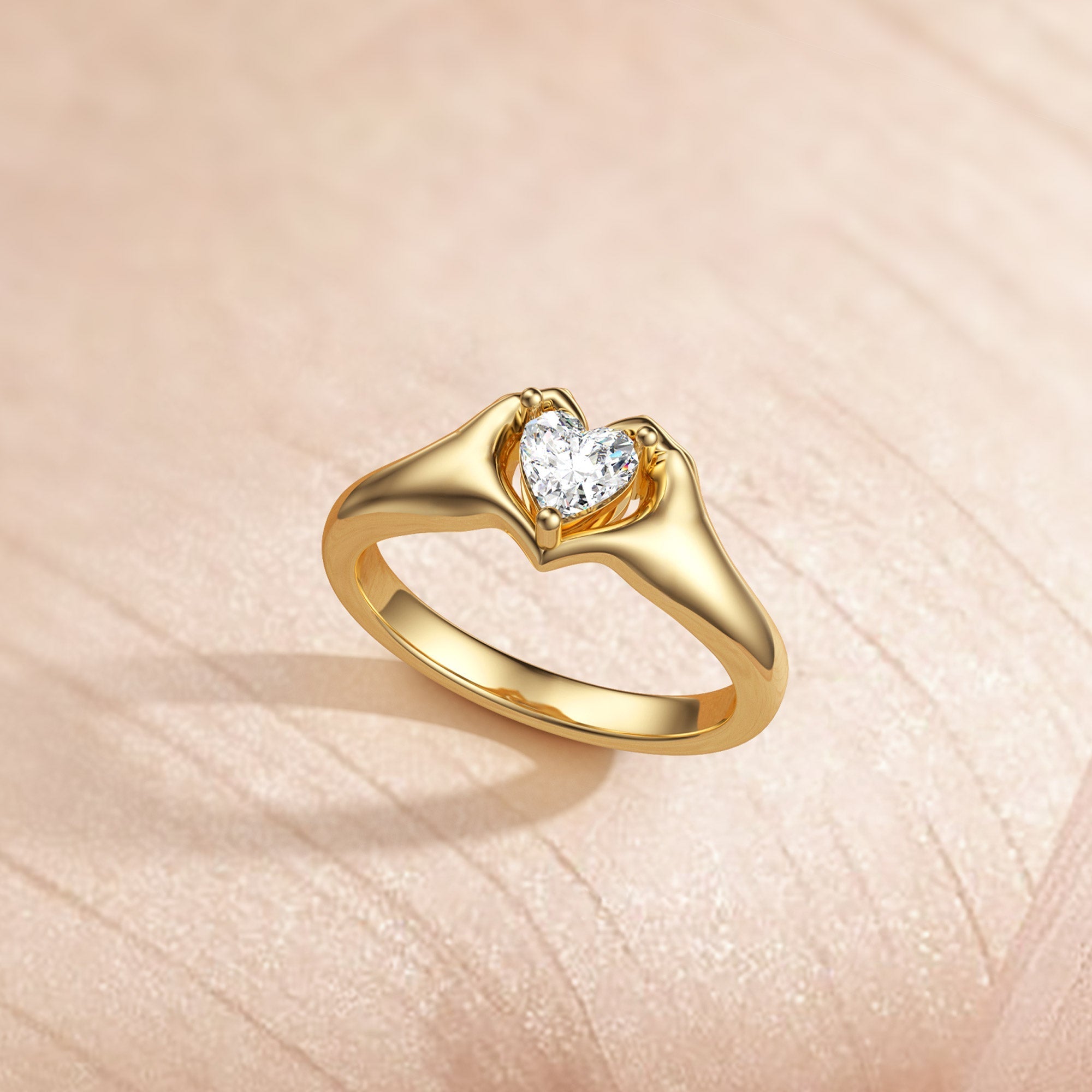 Embrace of Affection Love Statement Ring