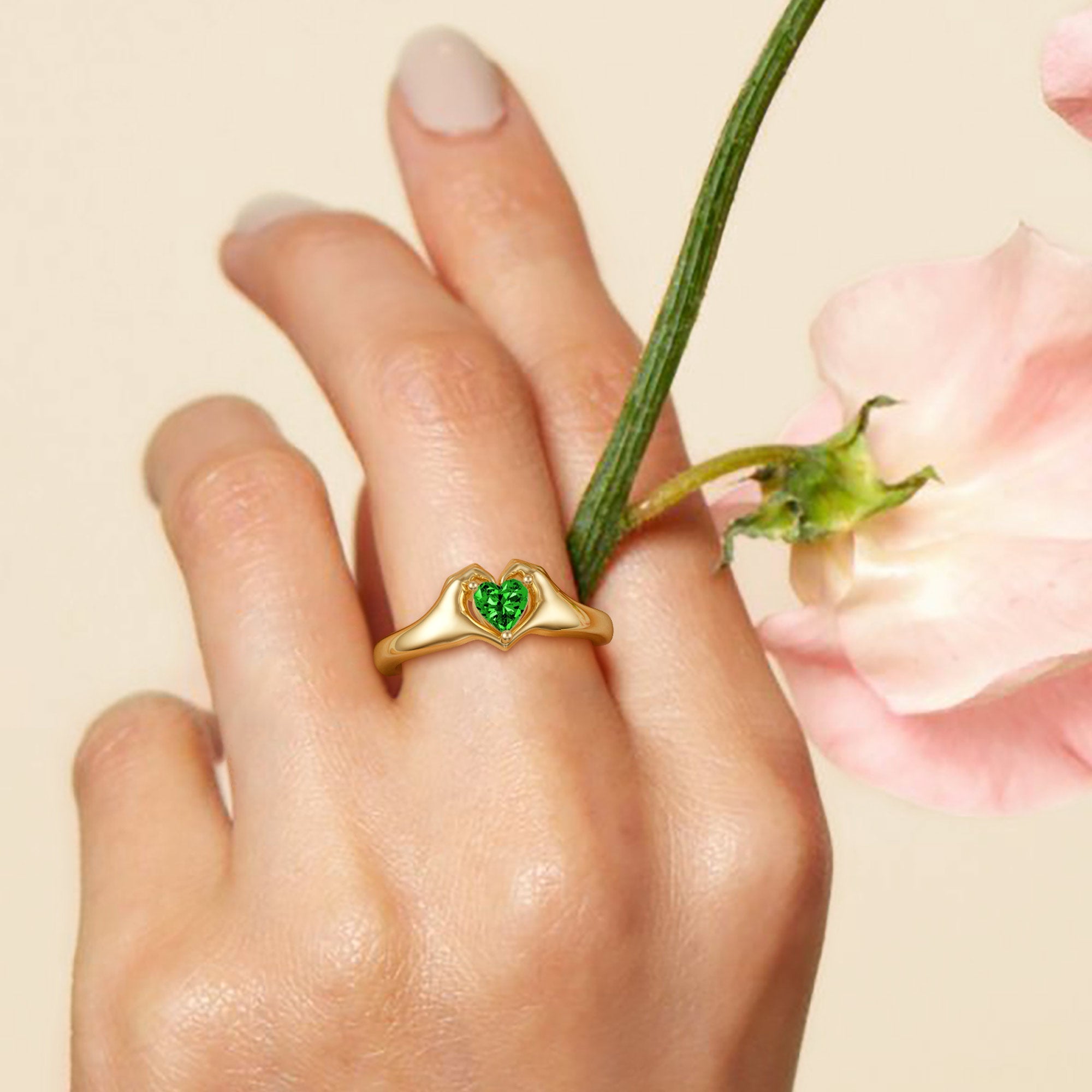 Embrace of Affection Love Statement Ring