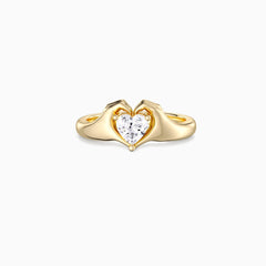 Embrace of Affection Love Statement Ring