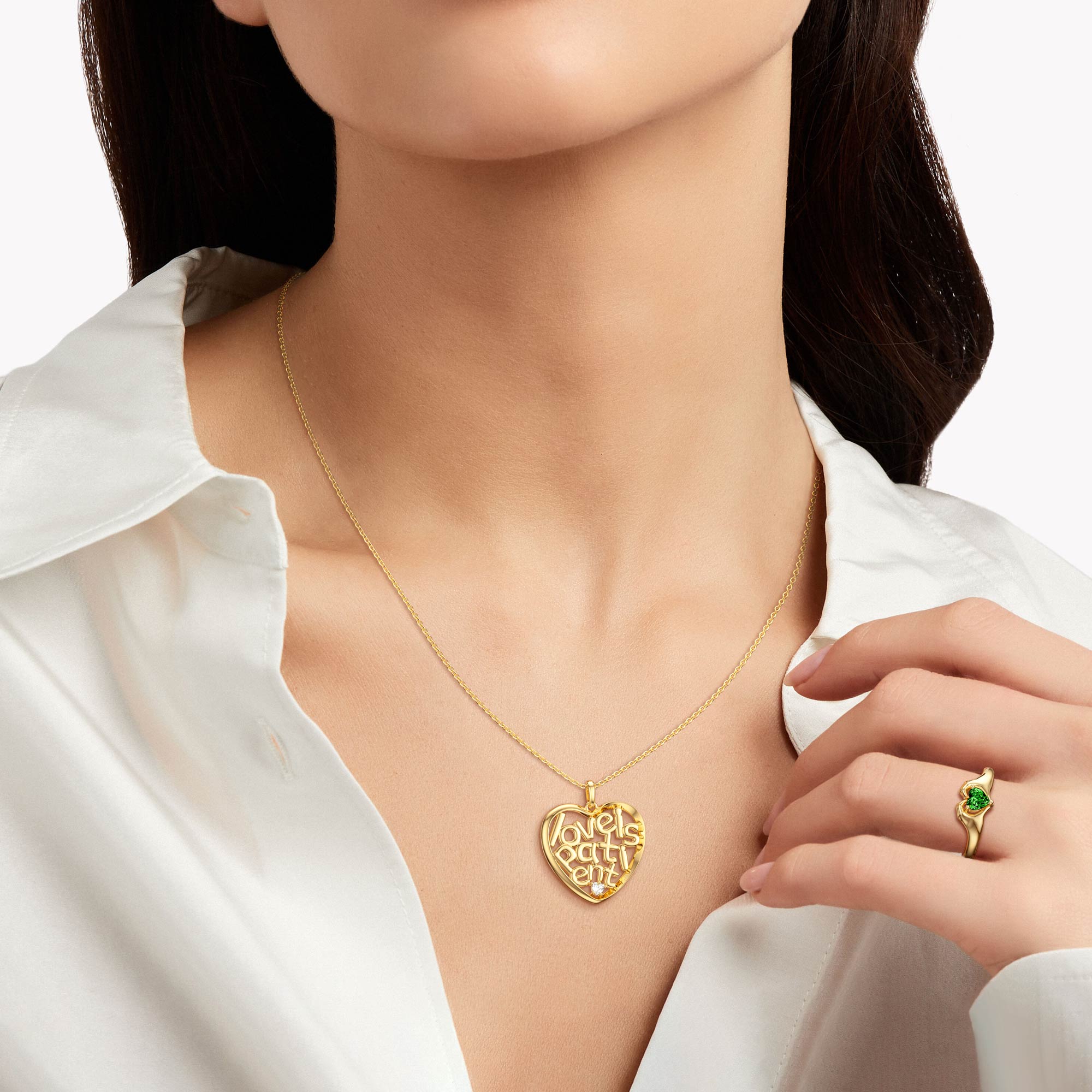 Embrace of Affection Love Statement Ring